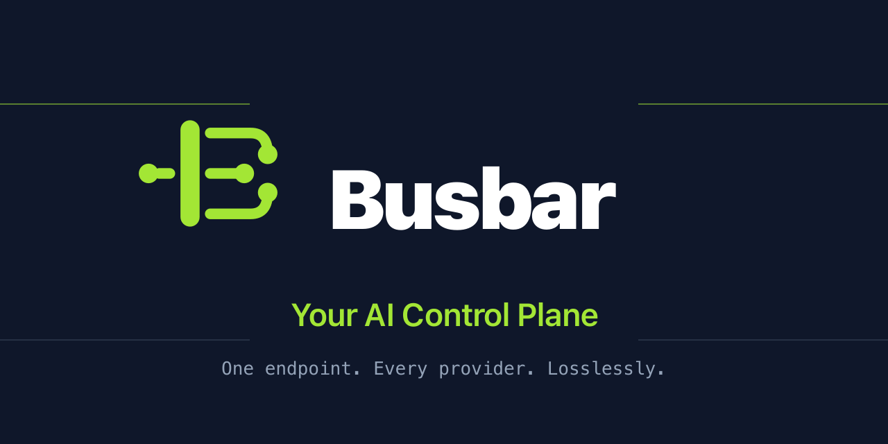 Busbar — 官网预览图
